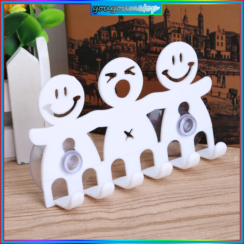 Giá Để Bàn Chải Đánh Răng 5 Ngăn Gắn Tường