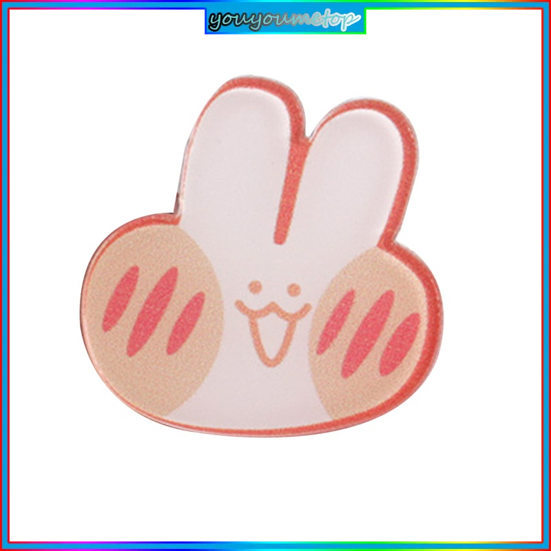 Ghim cài trang trí bằng acrylic thiết kế hoạt hình đáng yêu