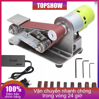 Dây đai mài đánh bóng cạnh máy mài điện mini đa năng kèm 10 cuộn giấy nhám 30mm