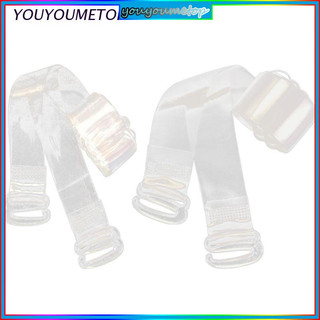 Cặp dây áo ngực trong suốt 1cm co giãn tốt tiện lợi