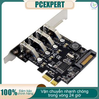 Card chuyển đổi mở rộng PCI-e 4 cổng USB 3.0 siêu nhanh 5gbps