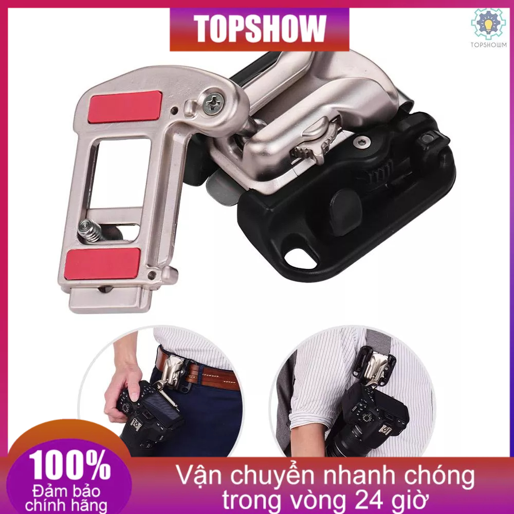 Giá Đỡ Kẹp Thắt Lưng Có Ốc Vít 1 / 4 Inch Cho Máy Ảnh Olympus DSLR