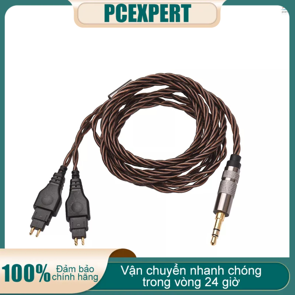Dây Cáp Âm Thanh Thay Thế 3.5mm Cho Tai Nghe Sennheiser HD414 HD650 HD600 HD580 HD565 HD545 HD535 HD525 HD265 HD25