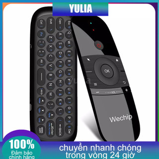 Chuột Bay Wechip W1 2.4g Và Bàn Phím Không Dây Điều Khiển Từ Xa Cảm Biến Hồng Ngoại 6 Trục Tiện Dụng