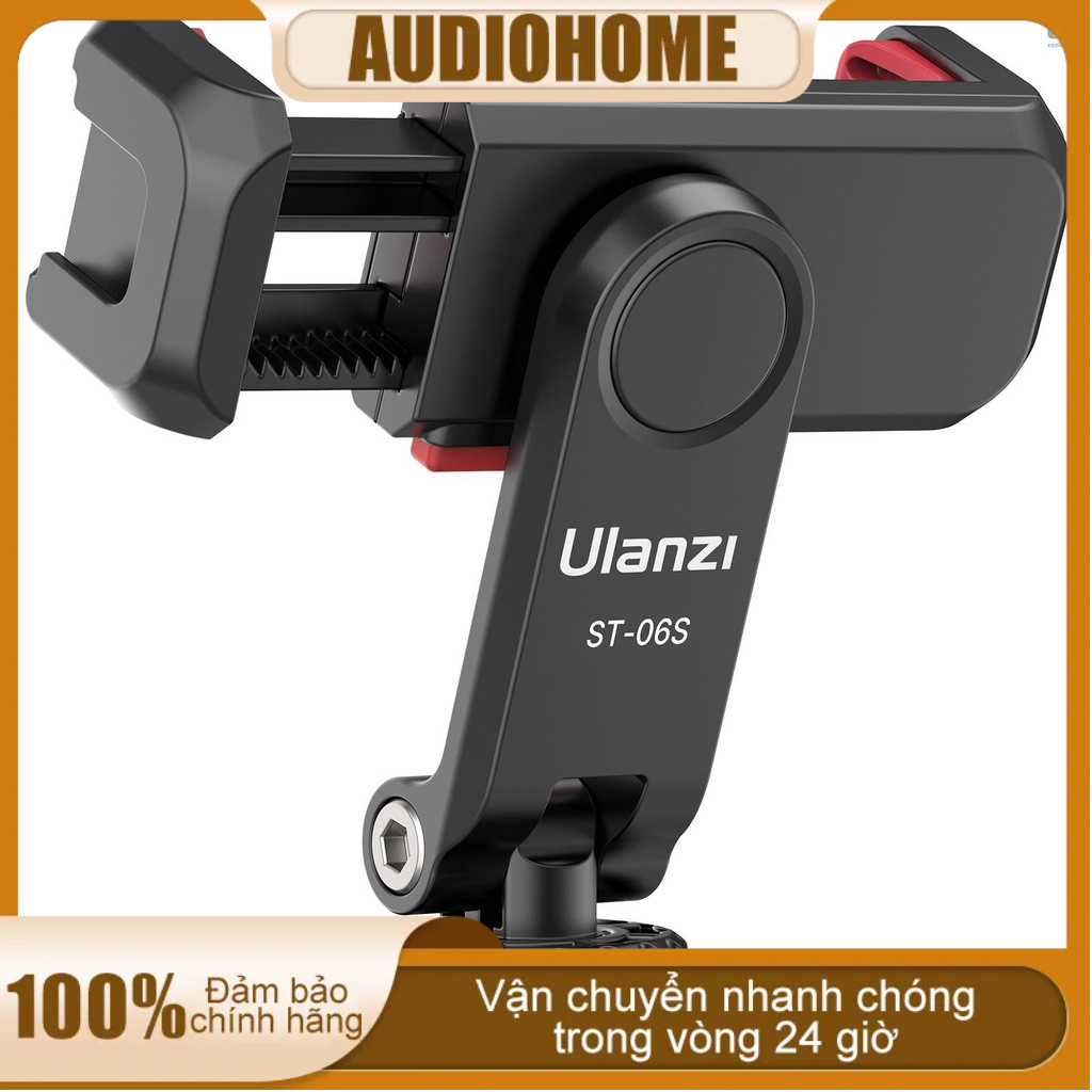 Giá đỡ điện thoại Ulanzi ST-06S xoay 360 độ hai đầu gắn ngàm máy ảnh/điện thoại thông minh nhỏ gọn tiện dụng