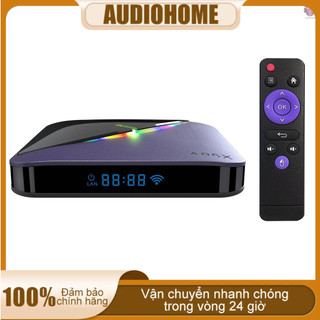 Tv box a95x f3 air ii hệ điều hành android 11.0 s905w2 uhd 4k 2.4g/5g hai băng tần wifi bt5.0 av1 vp9.265