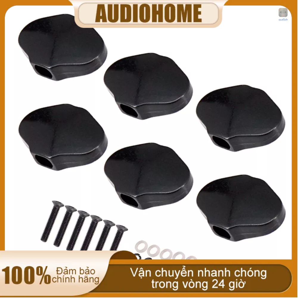 Bộ 6 Núm Vặn Điều Chỉnh Dây Đàn Guitar Bằng Hợp Kim Kẽm