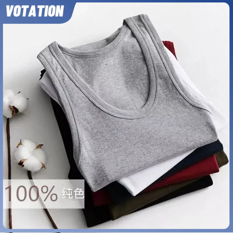 Áo Ba Lỗ Màu Trơn Plus Size Cho Nam