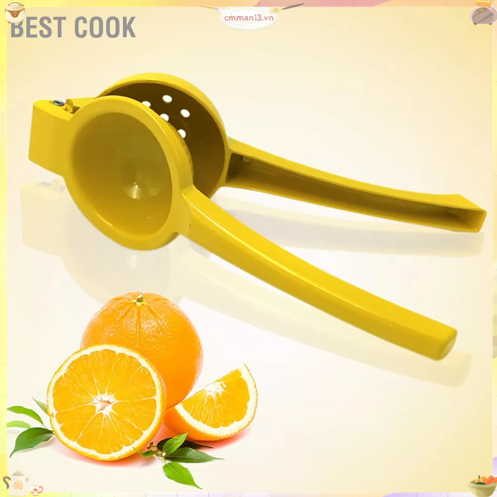 Best cook Máy ép chanh Tiết kiệm lao động Vận hành dễ dàng bằng tay hợp kim nhôm cho trái cây màu vàng