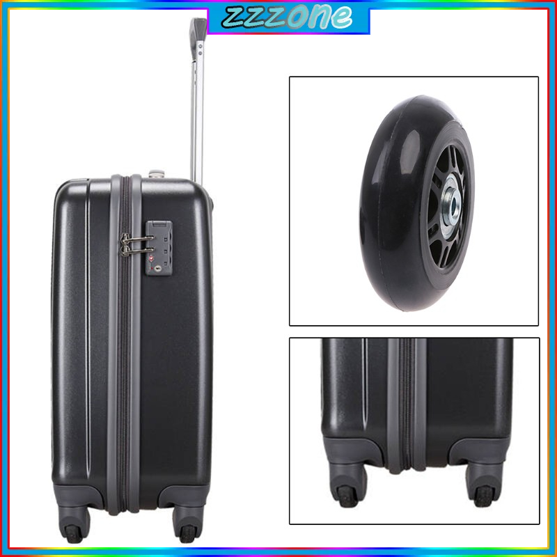 Set bánh xe xoay 360 độ thay thế cho vali đựng hành lý