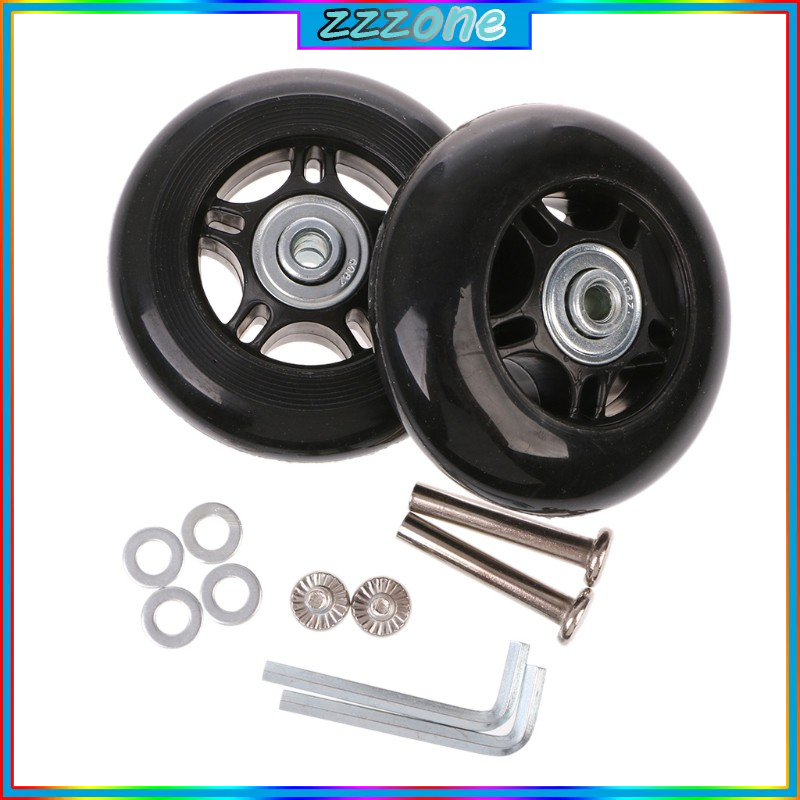 Set bánh xe xoay 360 độ thay thế cho vali đựng hành lý