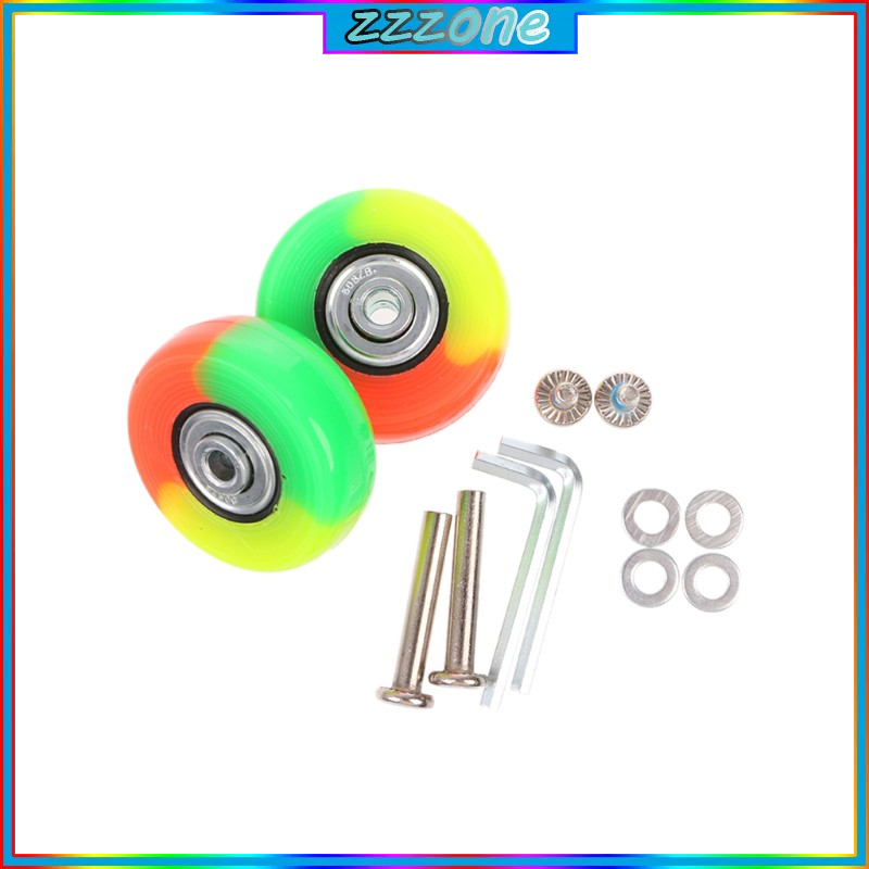 Set bánh xe xoay 360 độ thay thế cho vali đựng hành lý