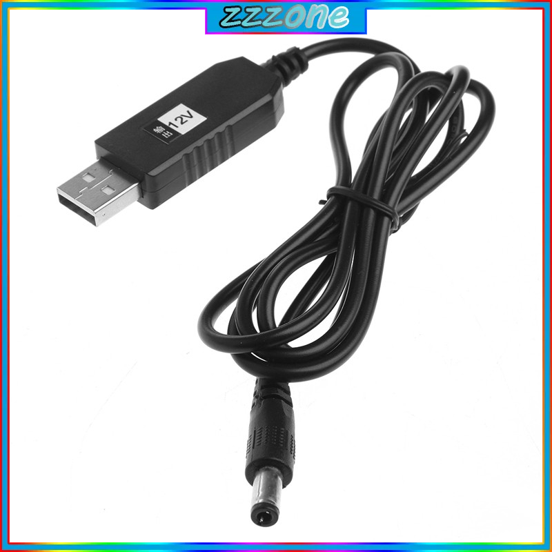 Dây cáp chuyển đổi USB DC 5V qua DC 12V 2.1x5.5mm
