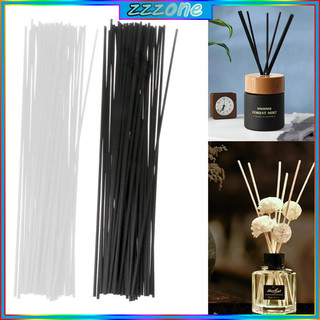 Bộ 50 que chất liệu sợi khuếch tán tinh dầu kích thước 30cmx3mm