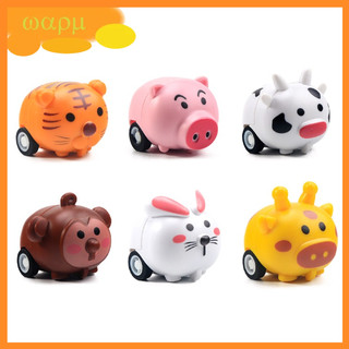 Set 2 xe kéo đồ chơi hình động vật hoạt hình nhiều kiểu vui nhộn dành cho bé