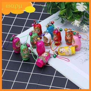Móc khóa phối búp bê Nga Matryoshka thiết kế độc đáo