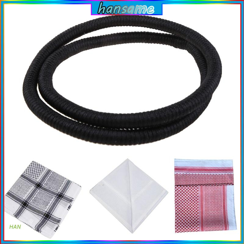 Khăn trùm đầu / vòng cố định phong cách Hồi Giáo Ả Rập thời trang cho nam
