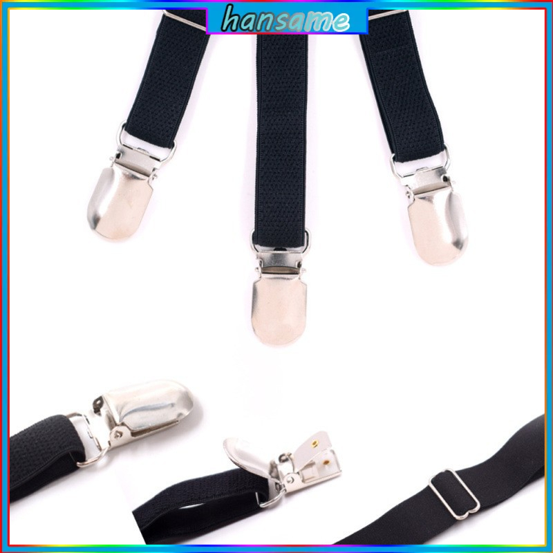 Set 2 đai kẹp giữ áo sơmi hữu ích