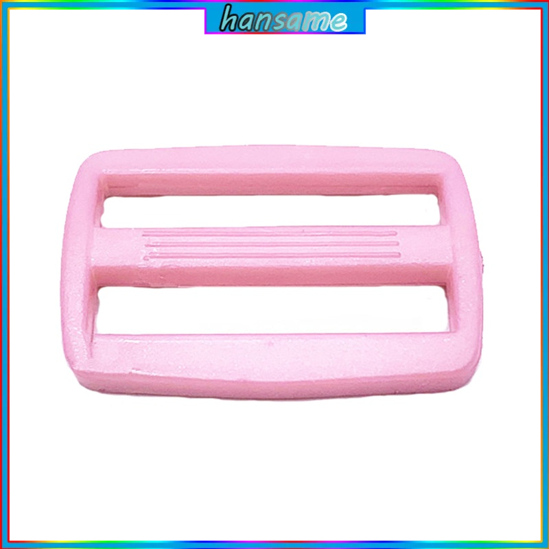 Set 10 Khóa Trượt Ba Cạnh Bằng Nhựa Cho Ba Lô/Túi Xách