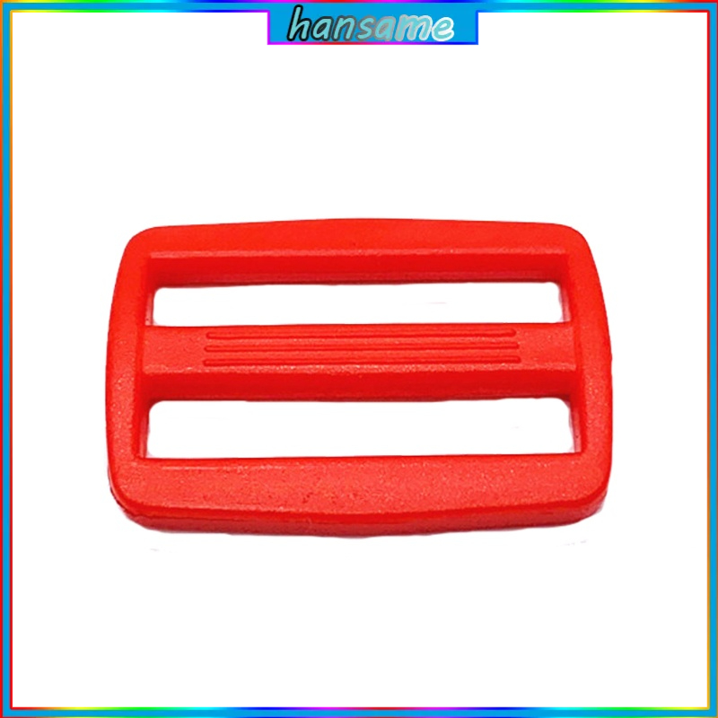 Set 10 Khóa Trượt Ba Cạnh Bằng Nhựa Cho Ba Lô/Túi Xách