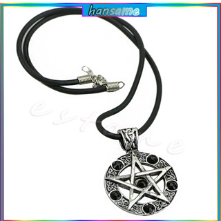 Dây chuyền hợp kim mặt ngôi sao khảm đá sành điệu