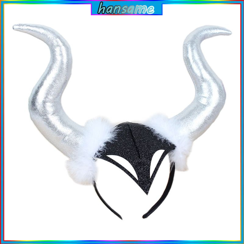 Băng Đô Cài Tóc Hình Sừng Quỷ Hóa Trang Halloween