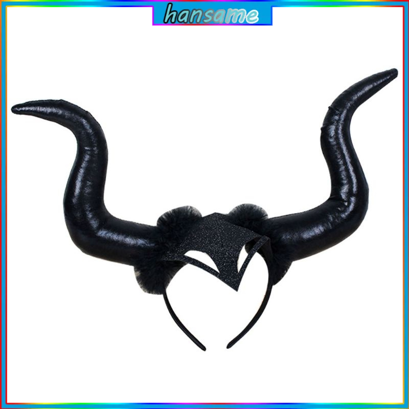 Băng Đô Cài Tóc Hình Sừng Quỷ Hóa Trang Halloween