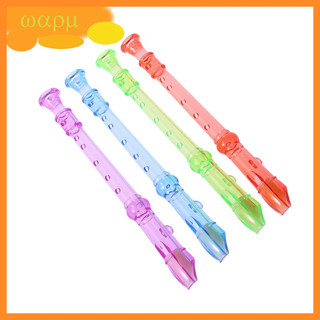Sáo nhựa 6 lỗ nhiều màu sắc đồ chơi âm nhạc cho bé