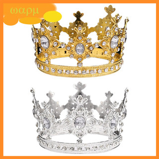 Vương Miện Công Chúa Mini Đính Đá Pha Lê Cho Bé Gái