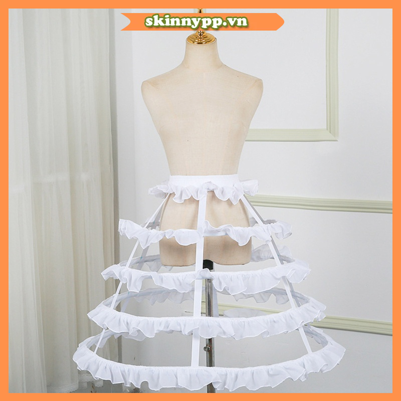 Tùng Váy cô dâu Chân Váy 2 / 3 / 4 / 5 Vòng Cao Su Crinoline