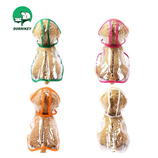 Áo mưa cho chó mèo DORRIKEY LI0308 trong suốt/ che kín toàn thân