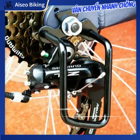Aiseo Biking Núi Xe Đạp Derailleur Phía Sau Tấm Bảo Vệ Vòm Góc Thiết Kế Giá