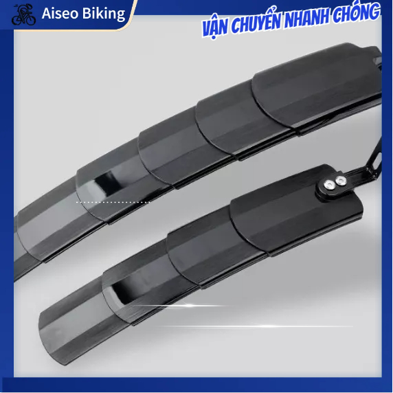 Bộ Dè Chắn Bùn Cho Cả Bánh Trước Và Bánh Sau Xe Đạp ngoài trời- Chắn Bùn Xe Đạp Aiseo Biking
