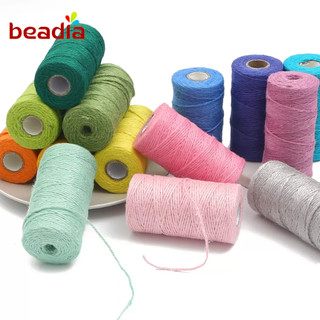 Beadia cuộn dây gai dài 100m rộng 2mm dùng làm trang sức