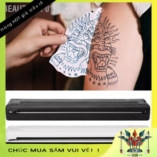 Máy in nhiệt hình xăm tattoo mini Máy chuyển hình xăm mini Máy In Scan Hình Xăm in không dây BeautyTop01