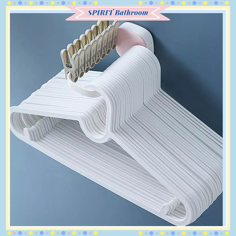 SPIRIT Bathroom Móc Treo Hình Chữ U Giá Đỡ Tròn Góc Có Thể Gập Tường Cho Phòng Tắm Ban Công