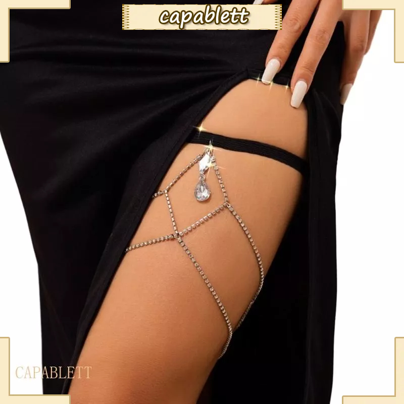 Dây Xích Đeo Đùi Đính Đá Thời Trang Quyến Rũ Cho Nữ