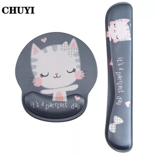 Miếng lót chuột kê cổ tay CHUYI bằng cao su non giúp giảm đau cổ tay