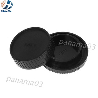 Nama* rear lens body cap camera cover set dust replacement for minolta md x700 df-1