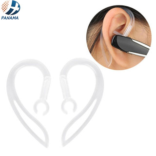 Set 1/2 kẹp vòng móc tai silicon mềm trong suốt đeo tai nghe Bluetooth 7mm
