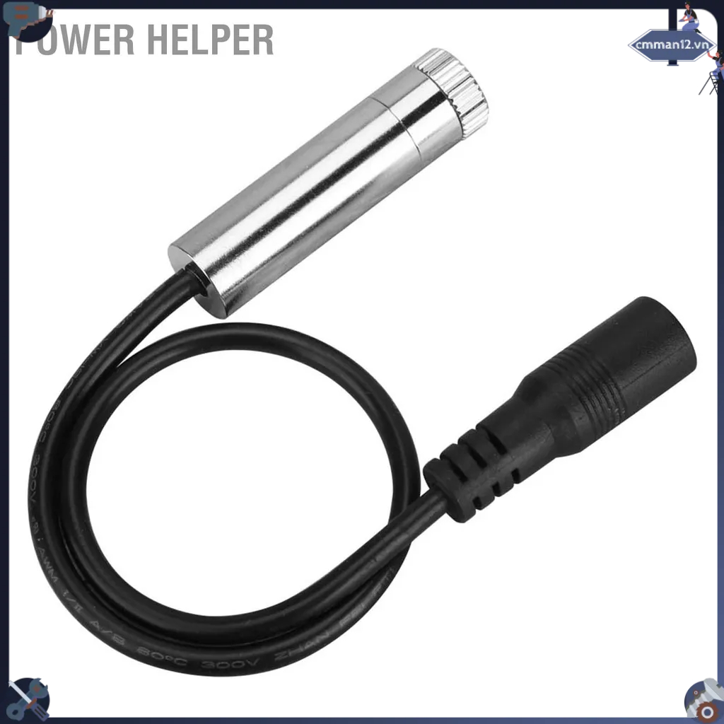 Power Helper Mô-đun đi-ốt Laser xanh tím có thể lấy nét 405nm 100mW để cắt khắc laser DIY