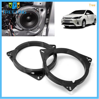 Set 2 vòng đệm loa 6.5 inch chuyên dụng thích hợp cho xe hơi Chery A3 Tiggo Emgrand