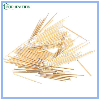 Set 100 pin Pogo dò kiểm tra lò xo P100-B1 đường kính 1.36mm dài 33.35mm

