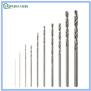 Set 10 mũi khoan xoắn HSS thiết kế tốc độ cao