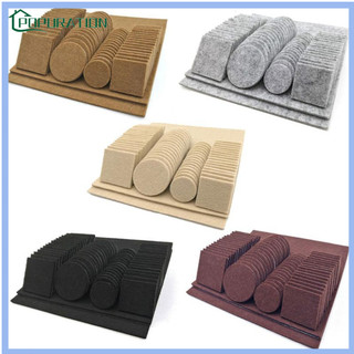 Set 80/130 miếng lót chân bàn ghế màu gỗ siêu dính