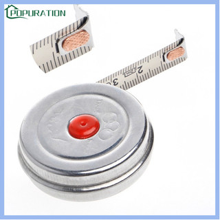 Thước Dây Mini 2m Bằng Thép Không Gỉ Có Thể Thu Gọn Tiện Dụng Cho Gia Công Gỗ