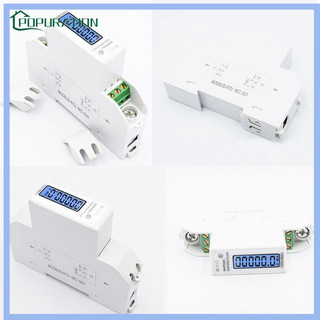 Đồng hồ đo năng lượng dòng điện 1 pha 5(100A) RS485 Modbus-RTU