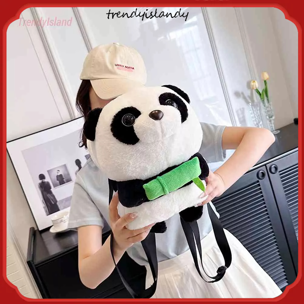 Ba Lô Gấu Trúc Nhồi Bông Đáng Yêu Dành Cho Bé Trai Bé Gái