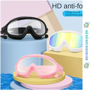 Combo kính bơi tráng gương, nút bịt tai, Thấm Nước Cho Người Lớn XLYZB071