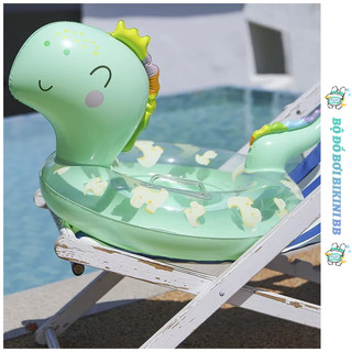 Phao bơi tròn tập bơi cho bé 0-9 tuổi nhiều hình，phao bơi hình khủng long chất liệu pvc xlyzb080